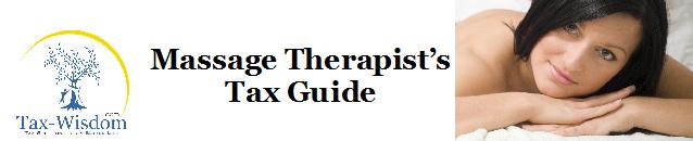 The Massage Therapist's Tax Guide by Tax-Wisdom.com